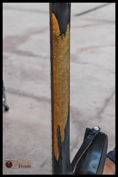 Wear and Tear on back of 325 neck