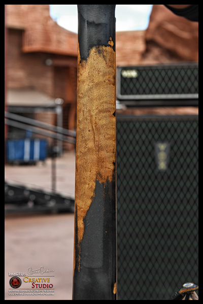 close up of 325 back of neck